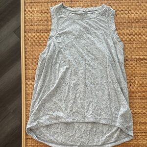 Light Gray Women’s Sleeveless Tank Top - Casual Everyday Essential
